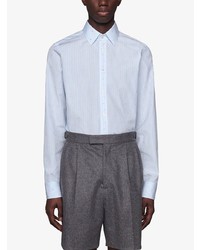 Chemise à manches longues bleu clair Gucci