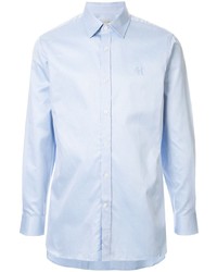 Chemise à manches longues bleu clair Gieves & Hawkes