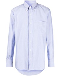 Chemise à manches longues bleu clair Glanshirt