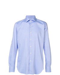 Chemise à manches longues bleu clair Glanshirt