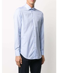 Chemise à manches longues bleu clair Etro