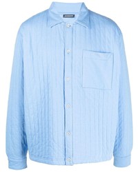 Chemise à manches longues bleu clair Jacquemus