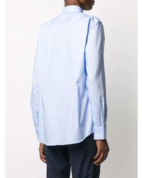 Chemise à manches longues bleu clair Hugo