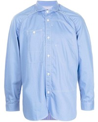 Chemise à manches longues bleu clair Junya Watanabe MAN