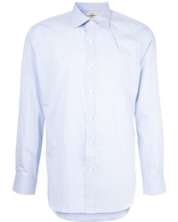 Chemise à manches longues bleu clair Kent & Curwen