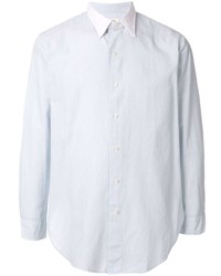 Chemise à manches longues bleu clair Kent & Curwen