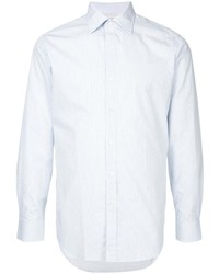 Chemise à manches longues bleu clair Kent & Curwen