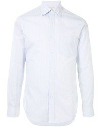 Chemise à manches longues bleu clair Kent & Curwen