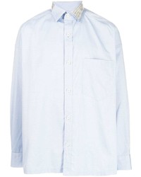 Chemise à manches longues bleu clair Kolor