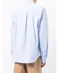 Chemise à manches longues bleu clair Kenzo