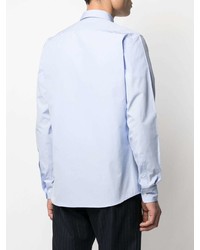 Chemise à manches longues bleu clair MAISON KITSUNÉ