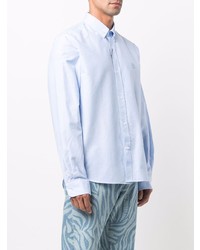 Chemise à manches longues bleu clair Kenzo