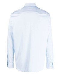 Chemise à manches longues bleu clair BOSS