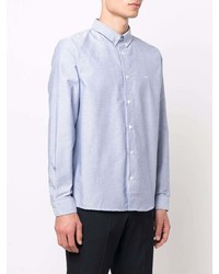 Chemise à manches longues bleu clair A.P.C.