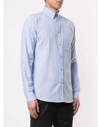 Chemise à manches longues bleu clair Givenchy