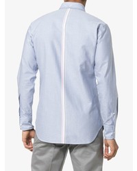 Chemise à manches longues bleu clair Thom Browne