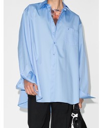 Chemise à manches longues bleu clair Vetements