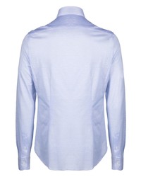 Chemise à manches longues bleu clair Orian