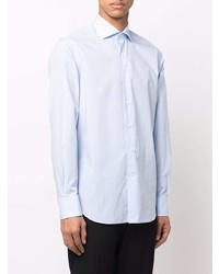 Chemise à manches longues bleu clair D4.0