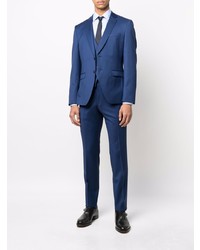 Chemise à manches longues bleu clair Corneliani