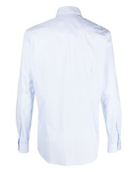 Chemise à manches longues bleu clair Fay