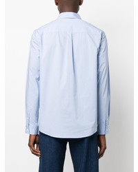 Chemise à manches longues bleu clair A.P.C.