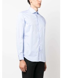 Chemise à manches longues bleu clair D4.0