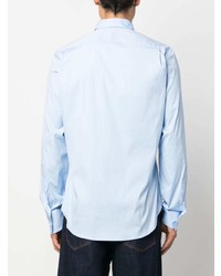 Chemise à manches longues bleu clair Lanvin