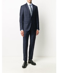 Chemise à manches longues bleu clair Ermenegildo Zegna