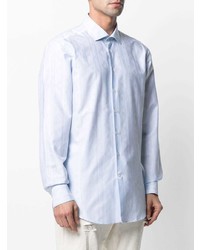 Chemise à manches longues bleu clair Etro