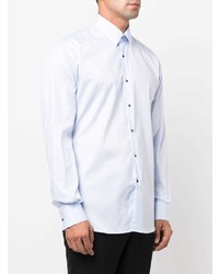 Chemise à manches longues bleu clair Karl Lagerfeld