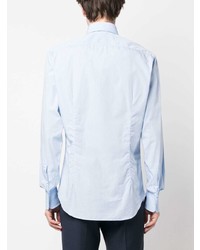 Chemise à manches longues bleu clair D4.0