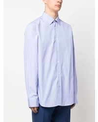 Chemise à manches longues bleu clair Paul Smith