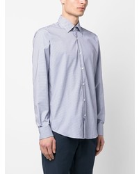 Chemise à manches longues bleu clair BOSS