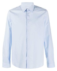 Chemise à manches longues bleu clair Manuel Ritz