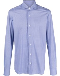 Chemise à manches longues bleu clair Orian