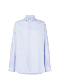 Chemise à manches longues bleu clair Orian