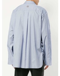 Chemise à manches longues bleu clair Wooyoungmi