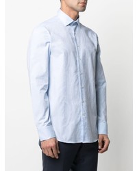 Chemise à manches longues bleu clair Etro