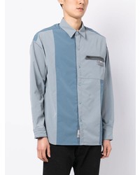 Chemise à manches longues bleu clair Izzue