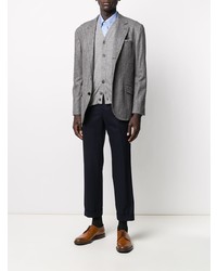 Chemise à manches longues bleu clair Brunello Cucinelli