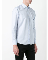 Chemise à manches longues bleu clair Etro