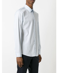 Chemise à manches longues bleu clair Gucci