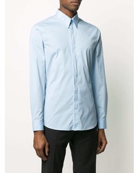 Chemise à manches longues bleu clair Givenchy