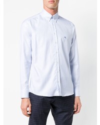 Chemise à manches longues bleu clair Etro