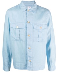 Chemise à manches longues bleu clair PS Paul Smith