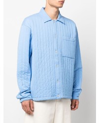 Chemise à manches longues bleu clair Jacquemus