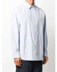 Chemise à manches longues bleu clair JW Anderson