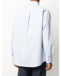 Chemise à manches longues bleu clair JW Anderson