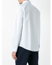 Chemise à manches longues bleu clair Gucci